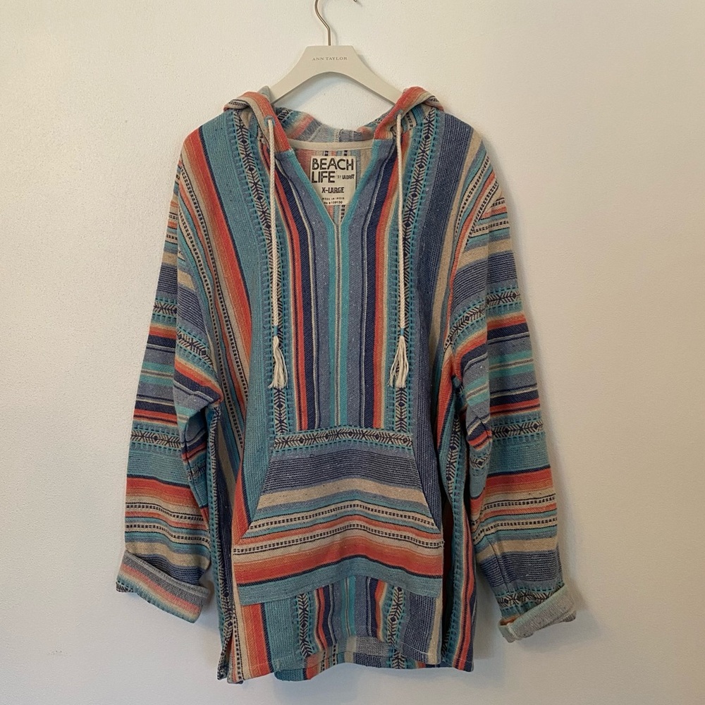 STRIPED BAJA HOODIE